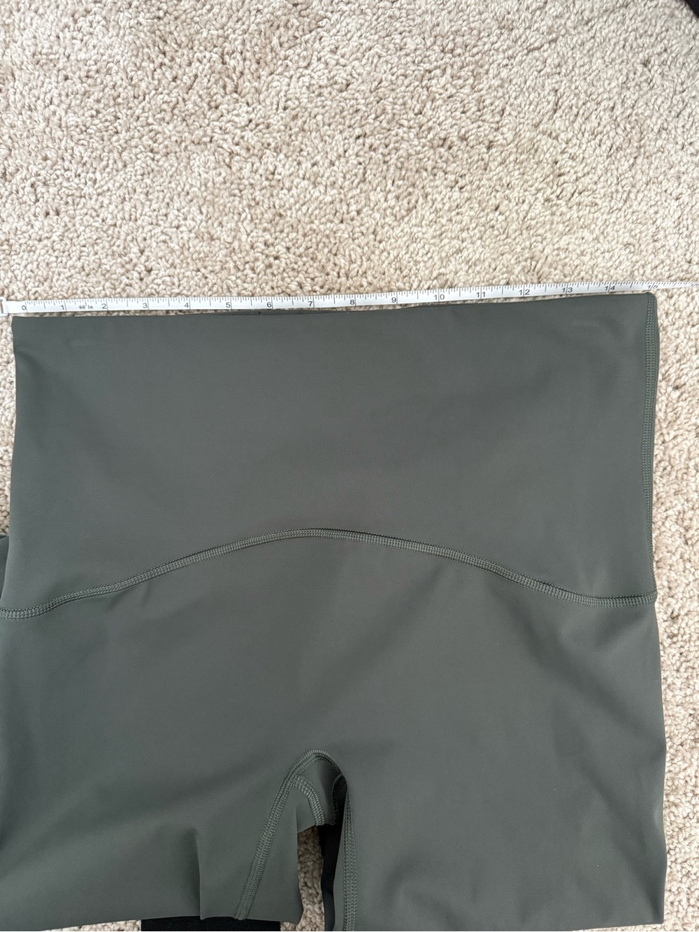 SPANXShape Active Booty Boost 7/8 High Waist Leggings Green Size XL - Picture 4 of 5